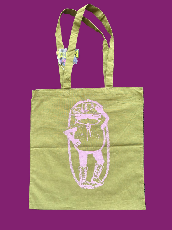 Country Toad Tote Bag by OK Artist Jackie Myers