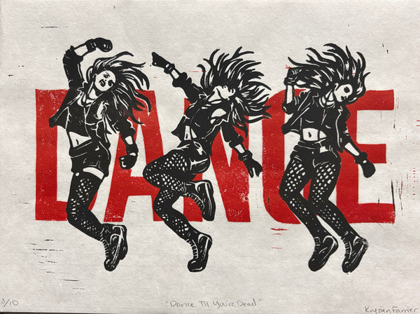 DANCE Print by OK Artist Krysten Farrier