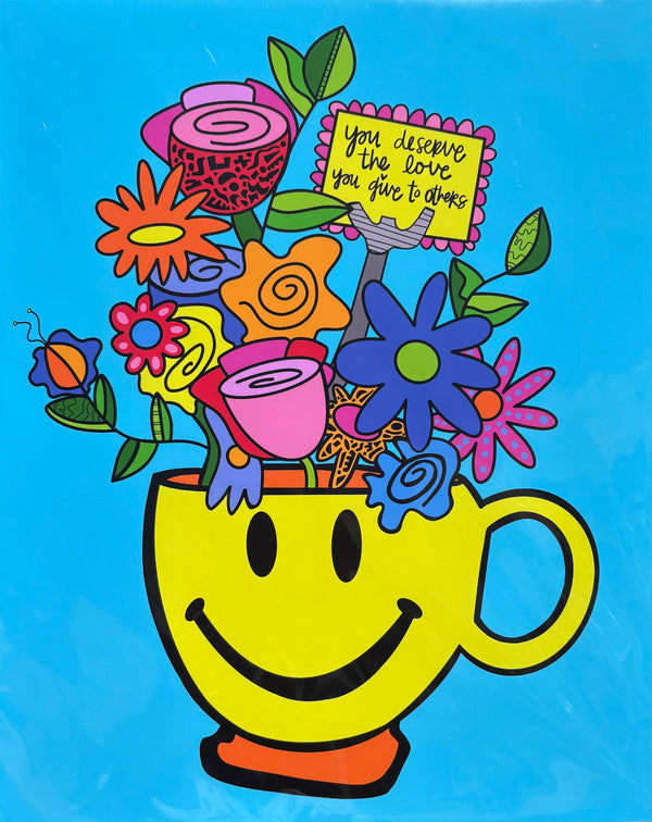 SPECIAL DELIVERY FROM MYSELF 8 x 10 Print by OK Artist Ashley Showalter