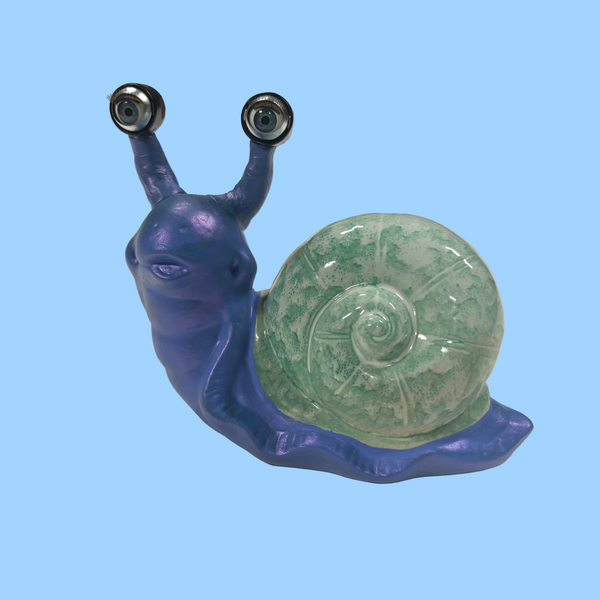 Snail Baby Statue by OK Artist Amelie's Anomalies