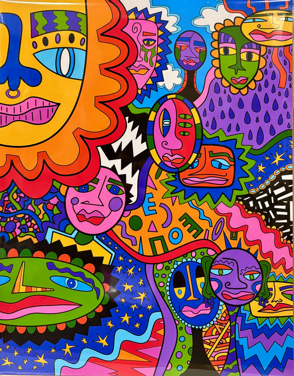 ALL FUN AND GAMES 11 x 14 Print by OK Artist Ashley Showalter