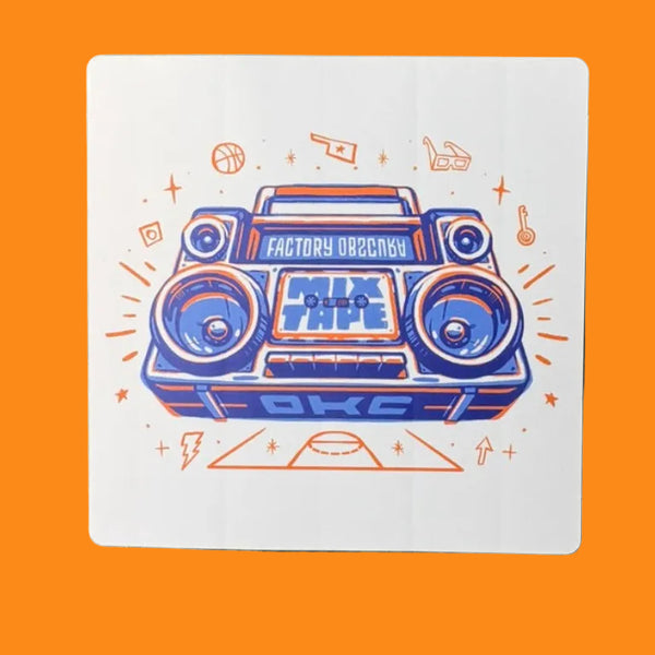 THUNDER/MIX-TAPE Boombox Magnet