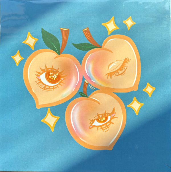 PEACHES Print by FO Artist Delovesrobotsart