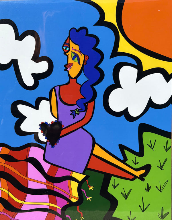 11 x 14 Awaiting Connection Print by OK Artist Ashley Showalter