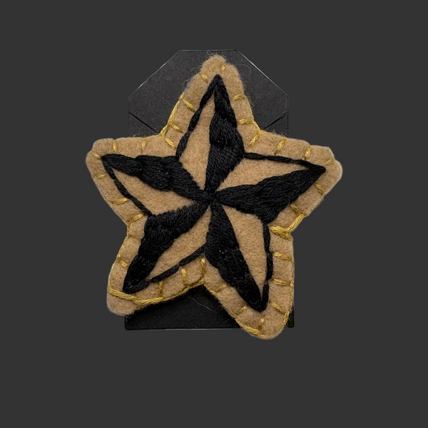 Nautical Star Brooch by OK Artist Snotlobster