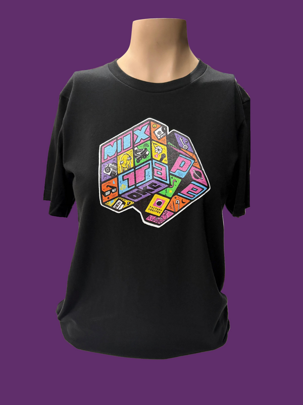 NEW DESIGN/COLORS The MIX-TAPE Cube T-Shirt