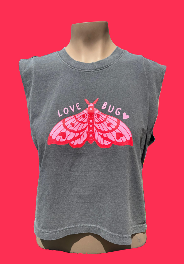 LOVE BUG Muscle Tank by OK Artist Eliza Witty