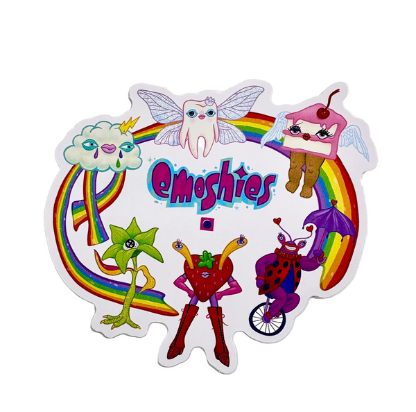 the emoshies Group Sticker