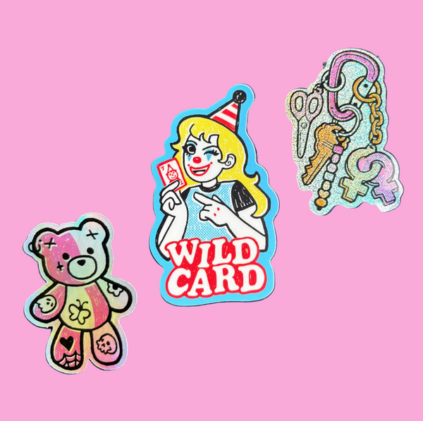 Stickers by OK Artist Nikki Simmons