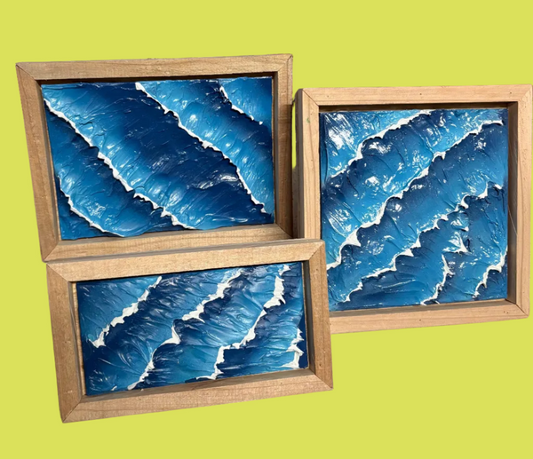"Waves" by OK Artist Ken Dow