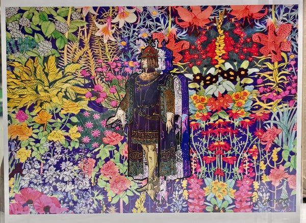 GOING FOR A WALK Print by OK Artist Dillon Thomas