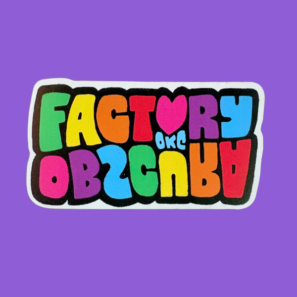 Colorful Factory Obscura Magnet